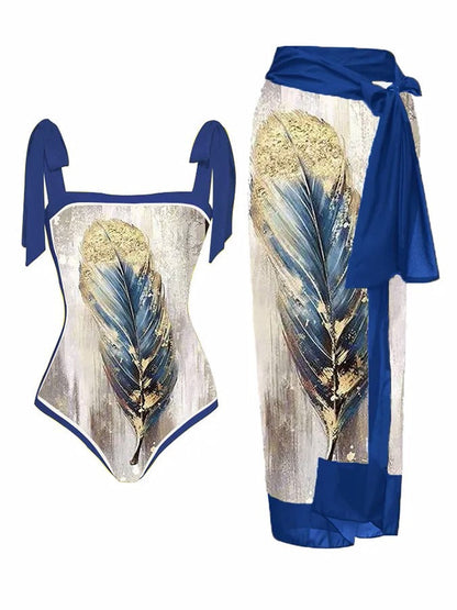Multicolor One-Piece Swimsuit