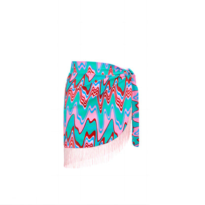 Modest Print One-Piece Swimsuit