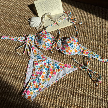 Fresh Floral Bikini Set