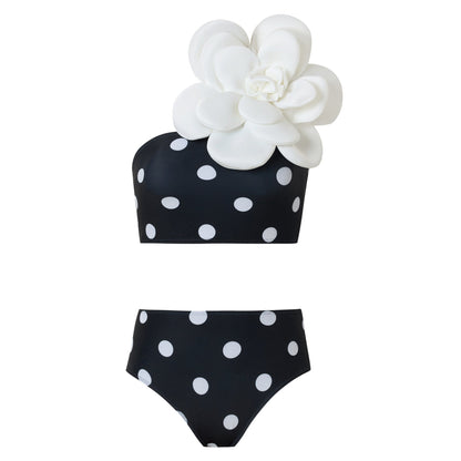 Floral Print One-Piece Swimsuit