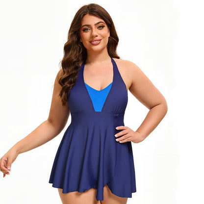 Plus Size One-Piece Swimsuit