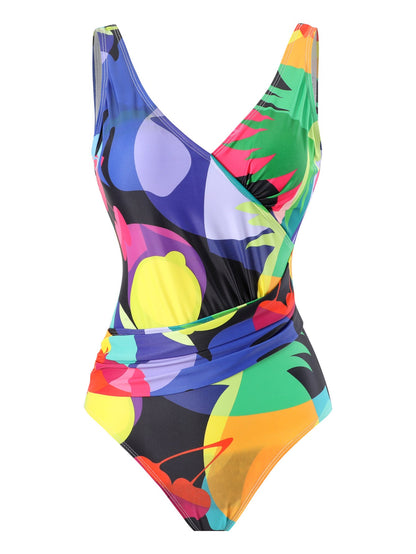 Criss-Cross One-Piece Swimsuit