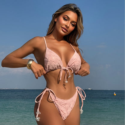 Halter Lace Cover-Up
