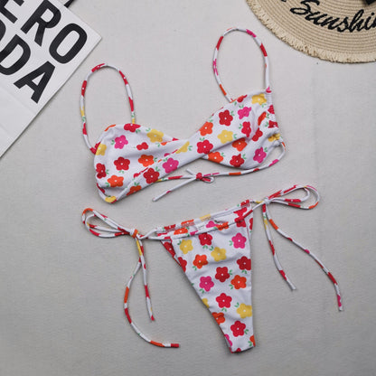 Multicolor Bikini Set