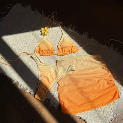 Ombre Triangle Bikini Set