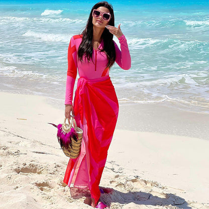 Long Sleeve One-Piece Swimsuit