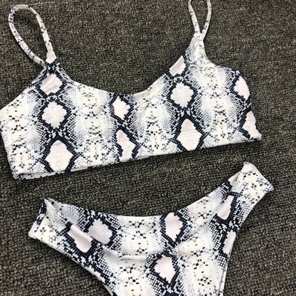 Leopard Print Bikini Set