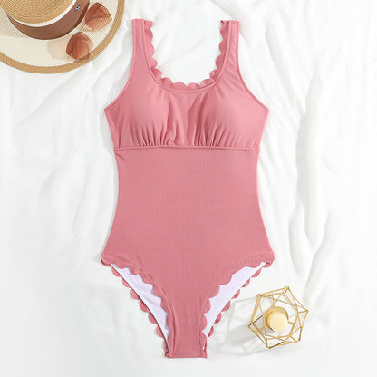 Floral Cutout One-Piece Swimsuit