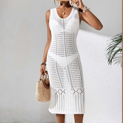 Cutout Dress Cover-Up