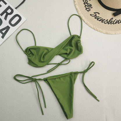 Multicolor Bikini Set