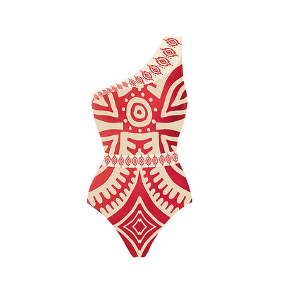 Ethnic One-Piece Swimsuit