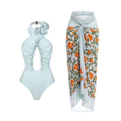 French One-Piece Swimsuit