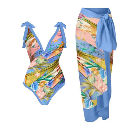 Modest One-Piece Swimsuit