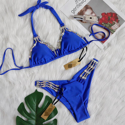 Metal Accessory Bikini Set