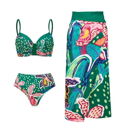 One-Shoulder One-Piece Swimsuit