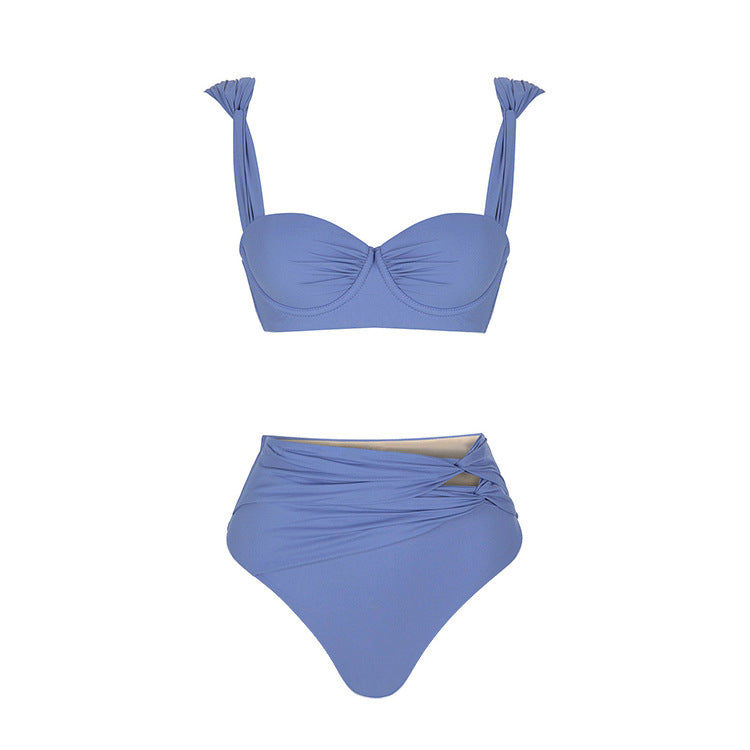 Ring Buckle One-Piece Swimsuit
