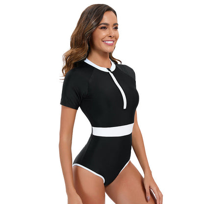 Colorblock One-Piece Swimsuit