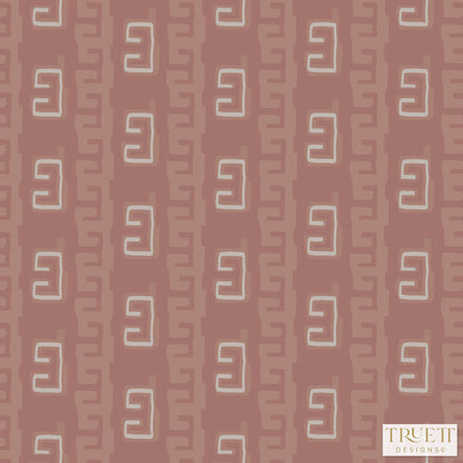 Gaga Greek Small Repeat Luxury Wallpaper Sample